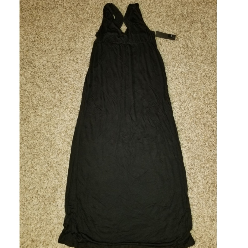 NWT Mossimo Black Tank Maxi Dress